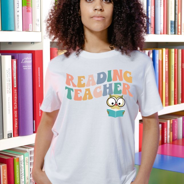 Reading Teacher Owl Tshirt (Creator Uploaded)