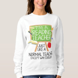 Reading Teacher  Sweatshirt