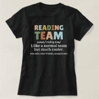Reading Team Shirt,Bookish Shirt,Reading Teacher