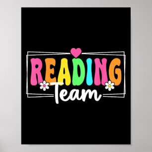 Reading Team Teacher Back To School Reading Teache Poster