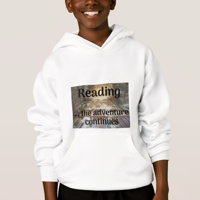 Reading, the adventure continues (Front)