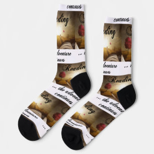 Reading, the adventure continues socks