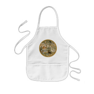 Reading to the Animals Kids Apron