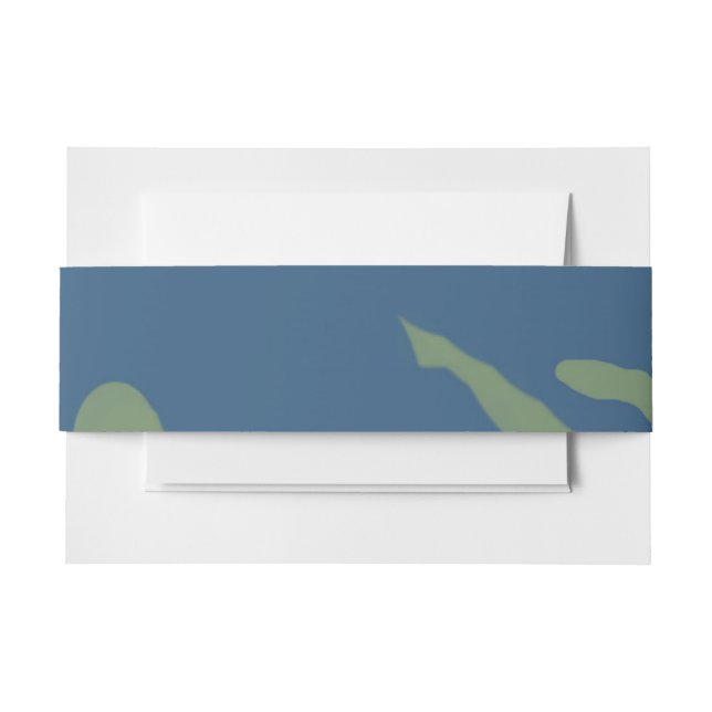READING TORAH Bar Mitzvah Invitation Belly Band (Front Example)