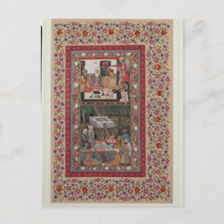 Reading Verse and a Banquet Postcard