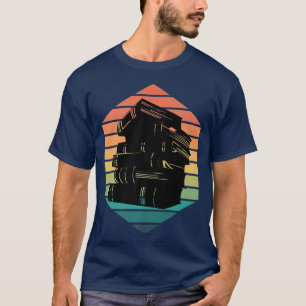 Reading Vintage for Men Women Book Lover Literacy T-Shirt
