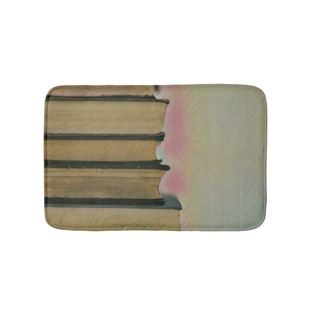 Reading wall decals bath mat (Front)