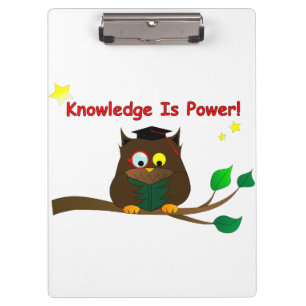 Reading Wise Owl Clipboard