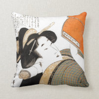 Reading Woman by Utamaro