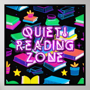 Reading Zone Colourful 2 Poster