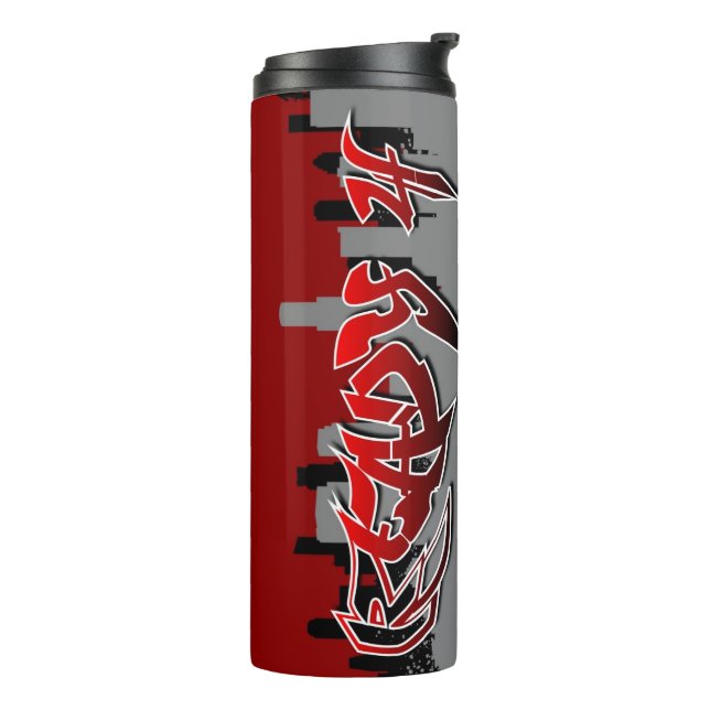 Ready 4 Tattoos Thermal Tumbler (Rotated Left)