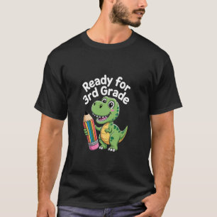 Ready for 3rd Grade Dinosaur Cute Back to School A T-Shirt