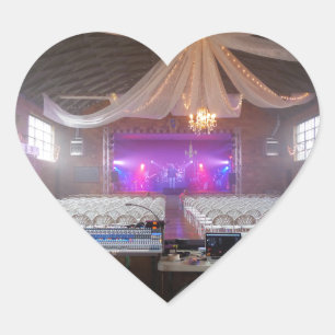 Ready for a Concert Heart Sticker