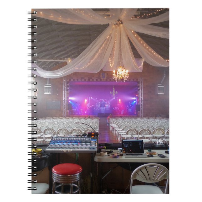 Ready for a Concert Spiral Notebook (Front)