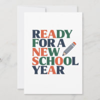 Ready for a New School Year