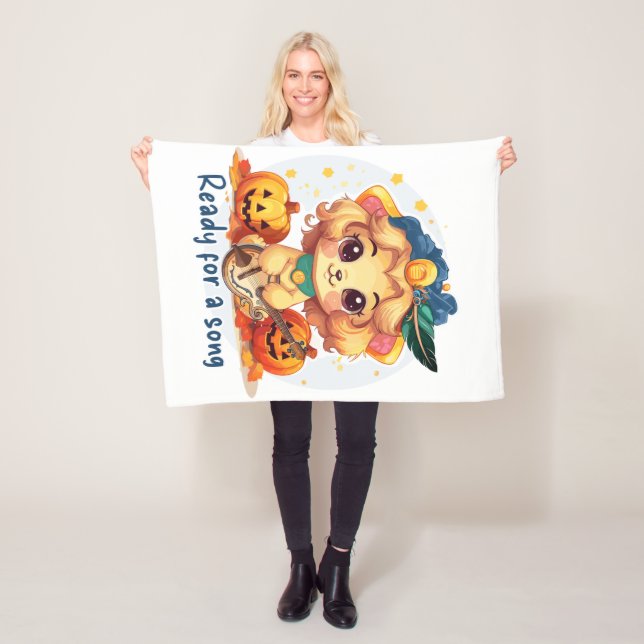 Ready for a song fleece blanket (In Situ)