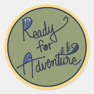 Ready for Adventure Sticker