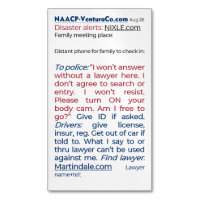 Ready for Emergencies: Disasters or Police