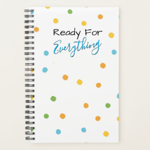 Ready for Everything Polka Dot Modern Planner