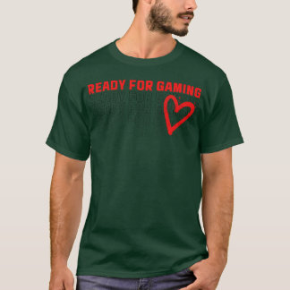 Ready for Gaming Red retro vintage T-Shirt