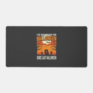 Ready For Halloween Graveyard Design_1 Desk Mat