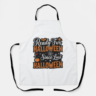 Ready For Halloween Since Last Halloween Vintage S Apron