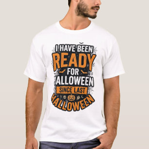 Ready For Halloween Vintage Spooky Shirt Design_1
