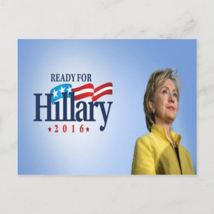 Ready for Hillary 2016 Postcard