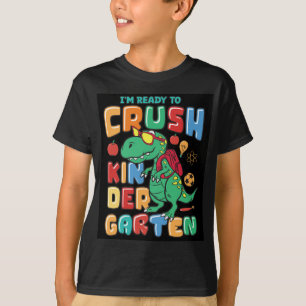 Ready for Kindergarten Dinosaur Boy  T-Shirt