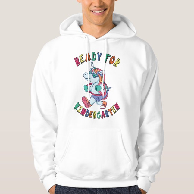 Ready for Kindergarten Hoodie (Front)