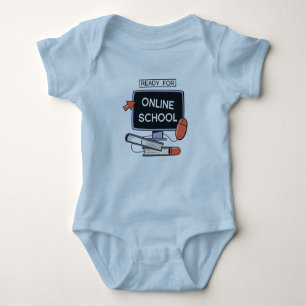 Ready for Online School Baby Bodysuit