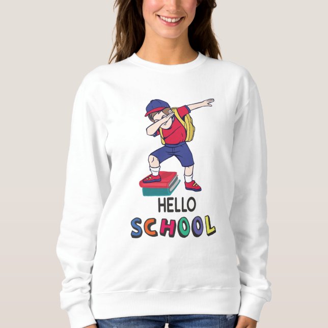 Ready for online school sweatshirt (Front)