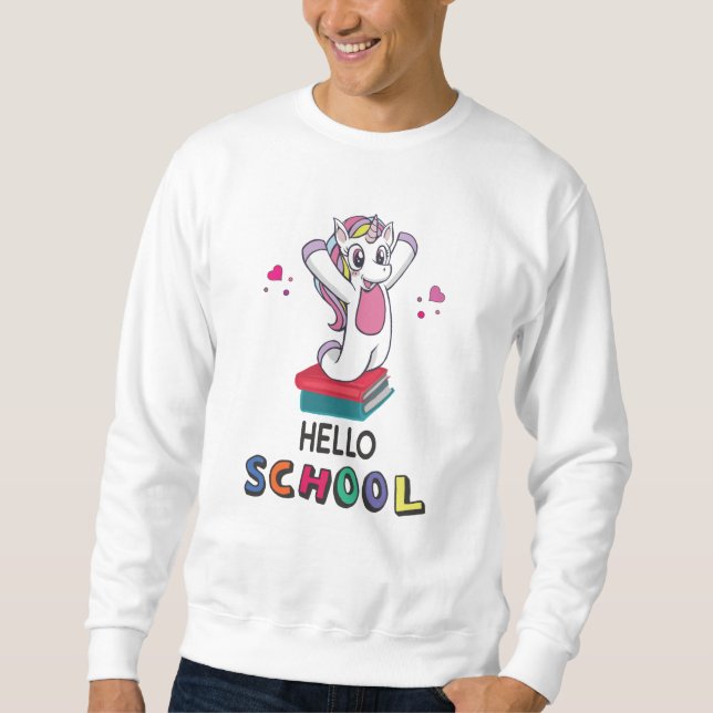 Ready for online school sweatshirt (Front)