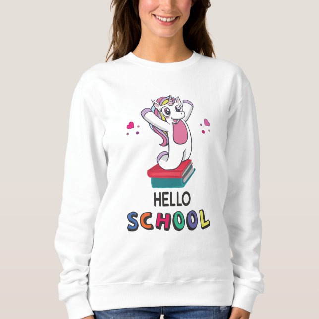 Ready for online school sweatshirt (Front)