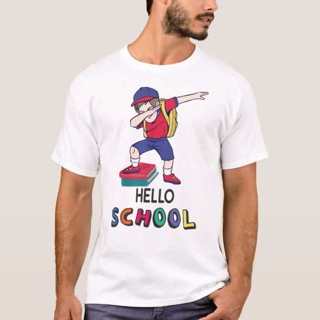 Ready for online school T-Shirt (Front)