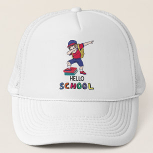 Ready for online school trucker hat