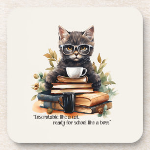 Ready For School Like A Boss Coaster