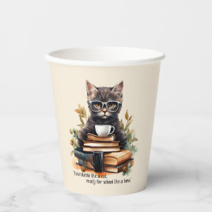 Ready For School Like A Boss Paper Cups