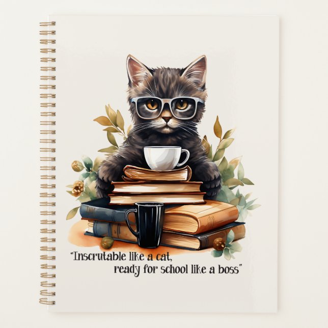 Ready For School Like A Boss Planner (Front)