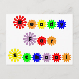 Ready For School Postcard