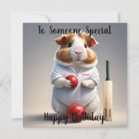 Ready For The Pitch, Guinea Pig Cricketer