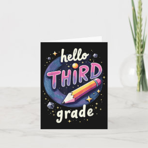 Ready For Third Grade Back To School Outfit Sunkis Card