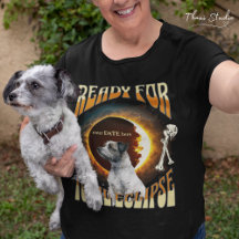 Ready for Total Eclipse 2024 Cute Dog Vintage 
