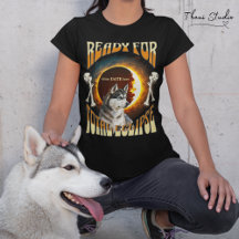 Ready for Total Eclipse 2024 Cute Dog Vintage 