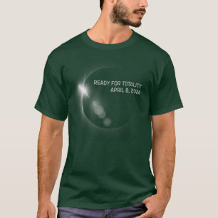Ready for Totality US Solar Eclipse April 8th 2024 T-Shirt