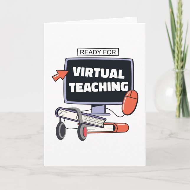 Ready for virtual teaching card (Front)