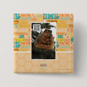 Ready for winter 15 cm square badge