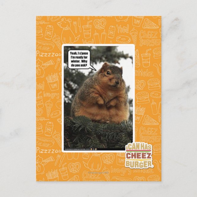 Ready for winter postcard (Front)