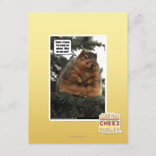 Ready for winter postcard