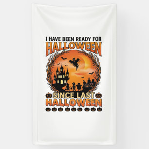 Ready Halloween Since Last Haunted Castle Ghost Ki Banner